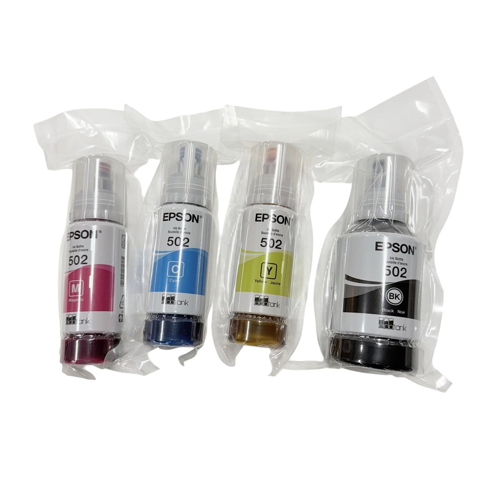 Epson 502 EcoTank Ink Bottles Set of 4